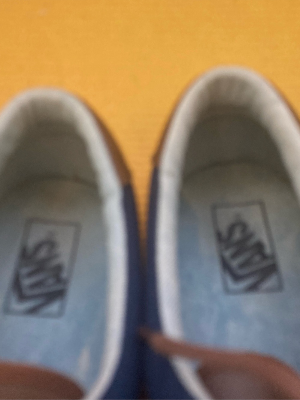 Vans Era 59 Navy Canvas Low-Top Sneakers with Brown Accents Mens size 10 - Picture 6 of 9